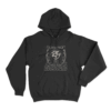 Earth Hands Hoodie Black