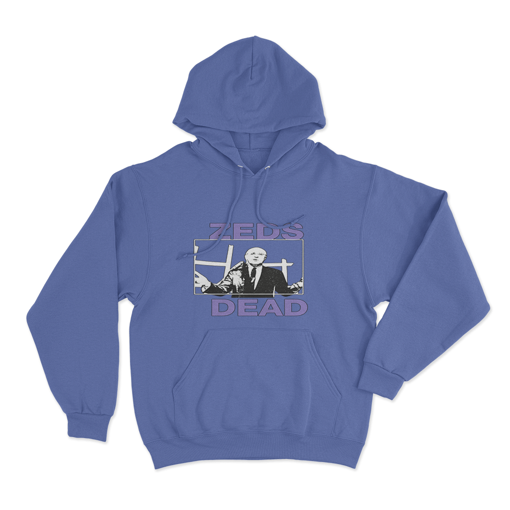 Hitman Speech Hoodie Blue Hitman Speech Hoodie Blue