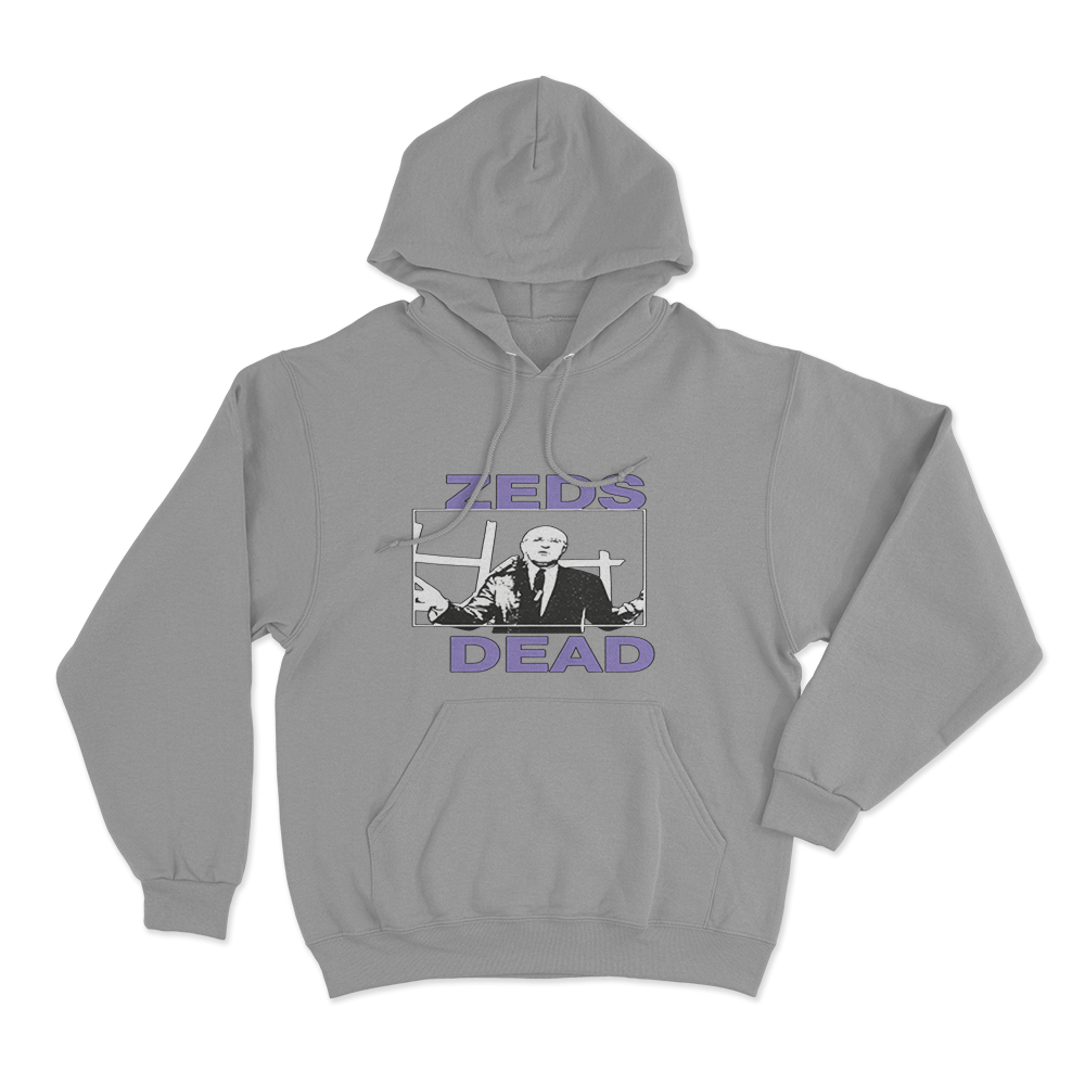 Hitman Speech Hoodie Grey Hitman Speech Hoodie Grey