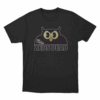Late Night Owl T Shirt Black